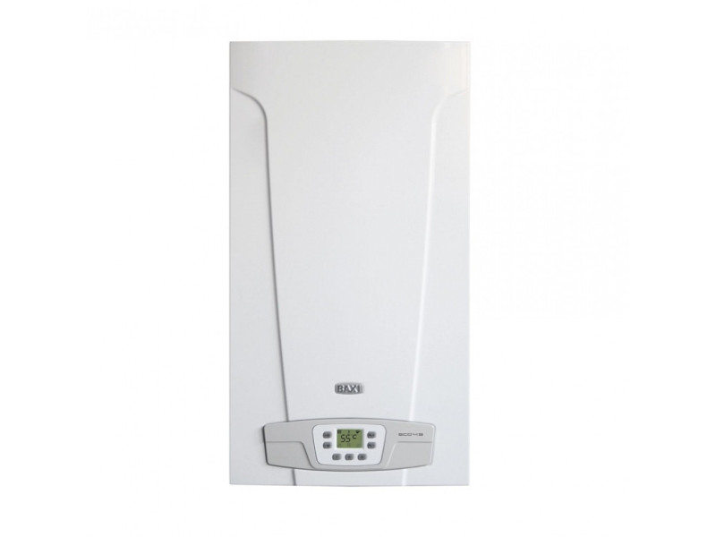 Котли Baxi ECOFOUR 240 Fi із закритою камерою згоряння, двоконтурного типу.